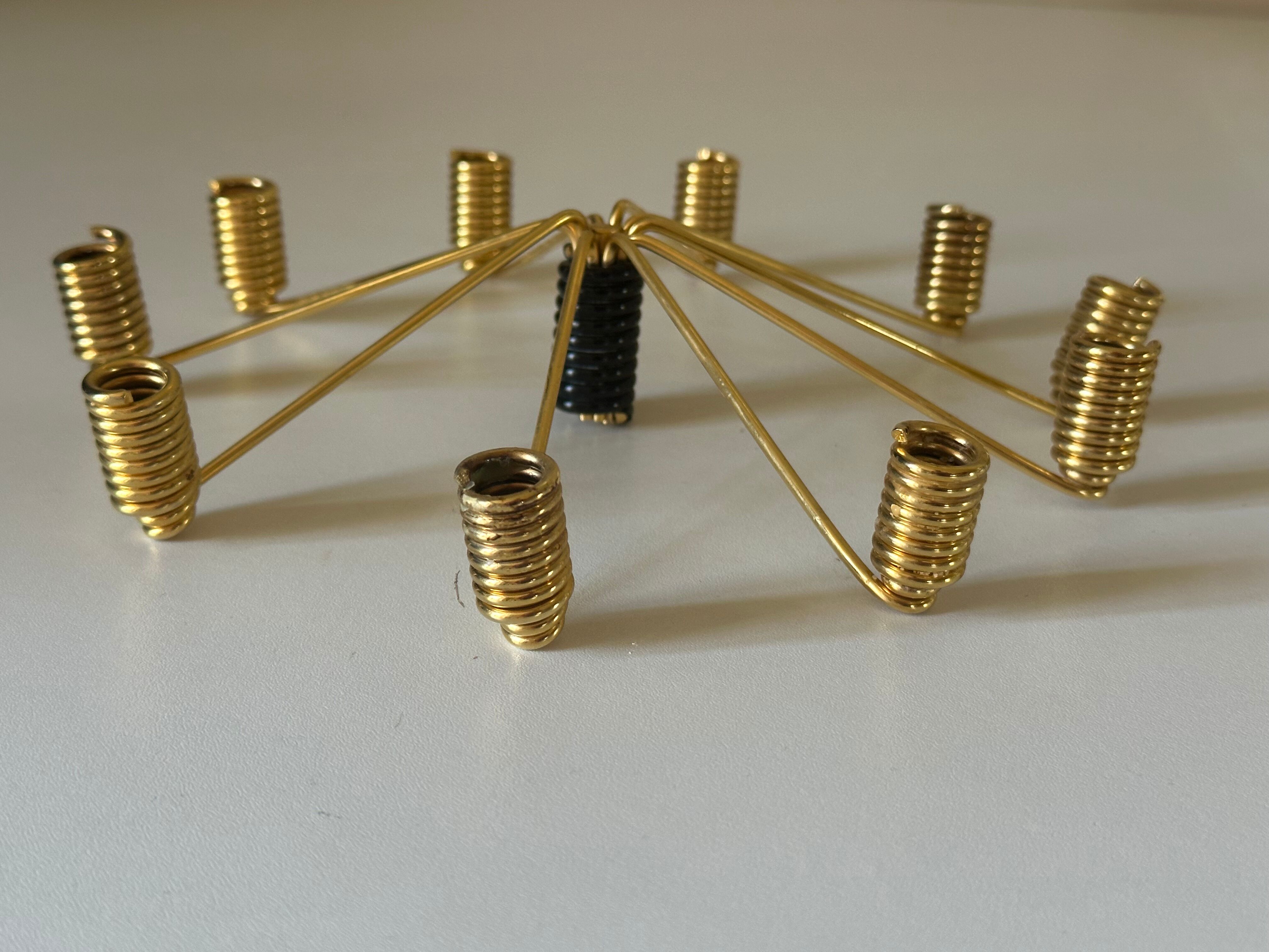 Vintage Scandinavian design candle holder 60 years