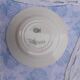 Old plate in Gien opaque porcelain