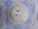 Old plate in Gien opaque porcelain