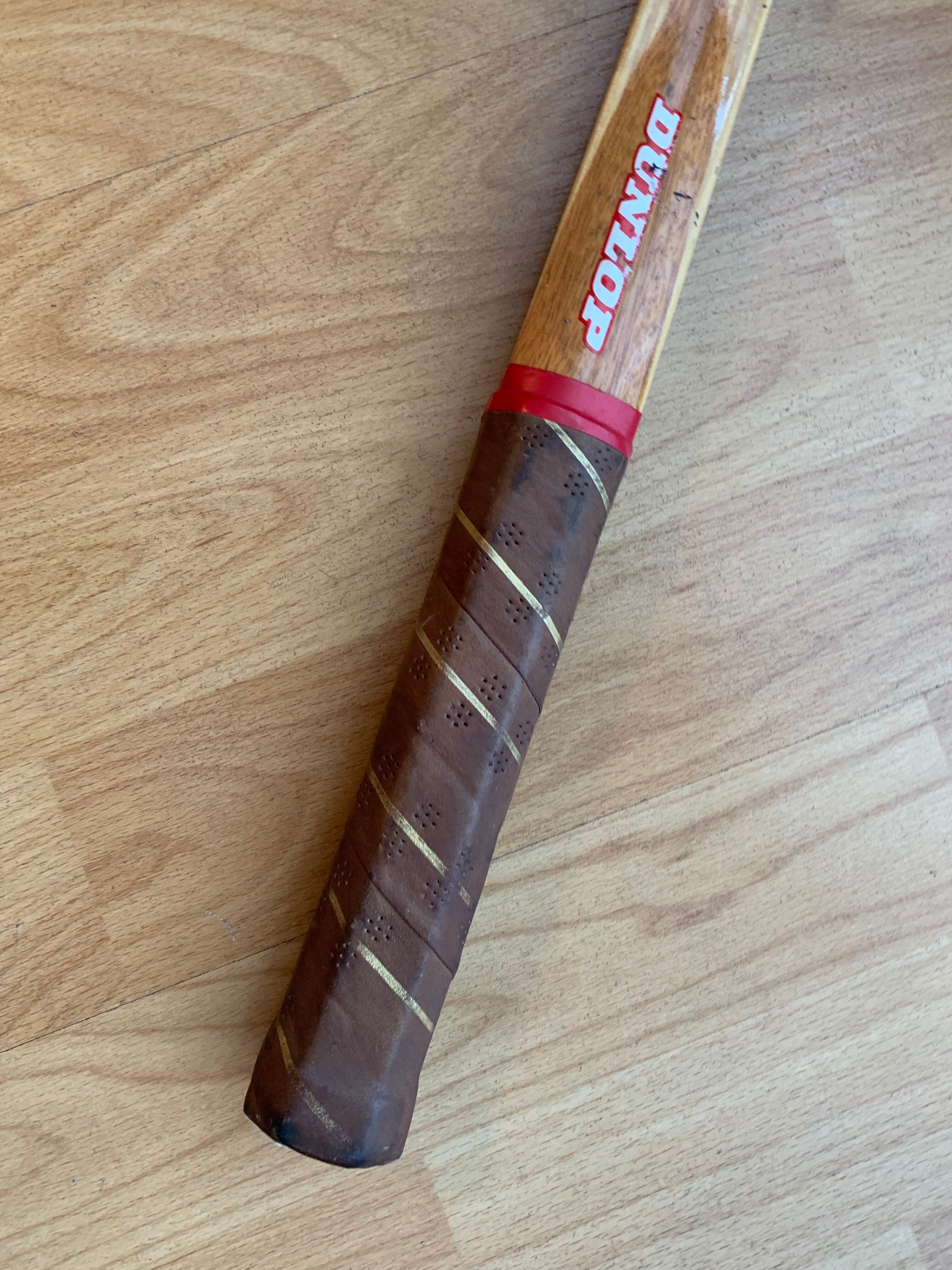 Old Dunlop tennis racket