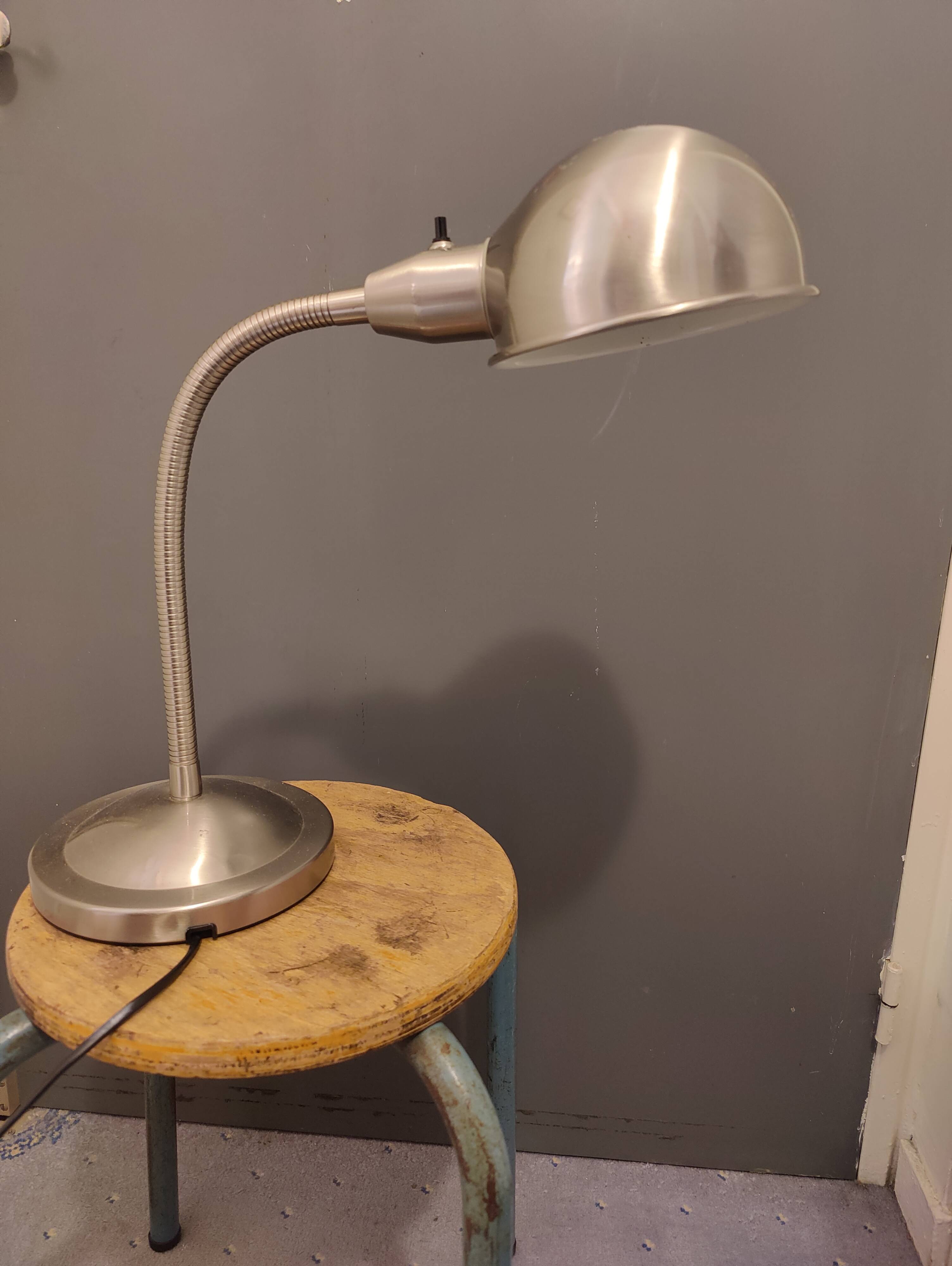 Ikea lamp Format A0103 chrome vintage 1980s