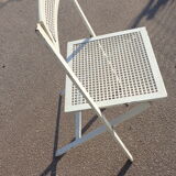 Vintage metal folding chair