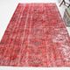 6x10 Rug For Dining Room Red Vintage Area Rug, 175x296Cm SK 3756