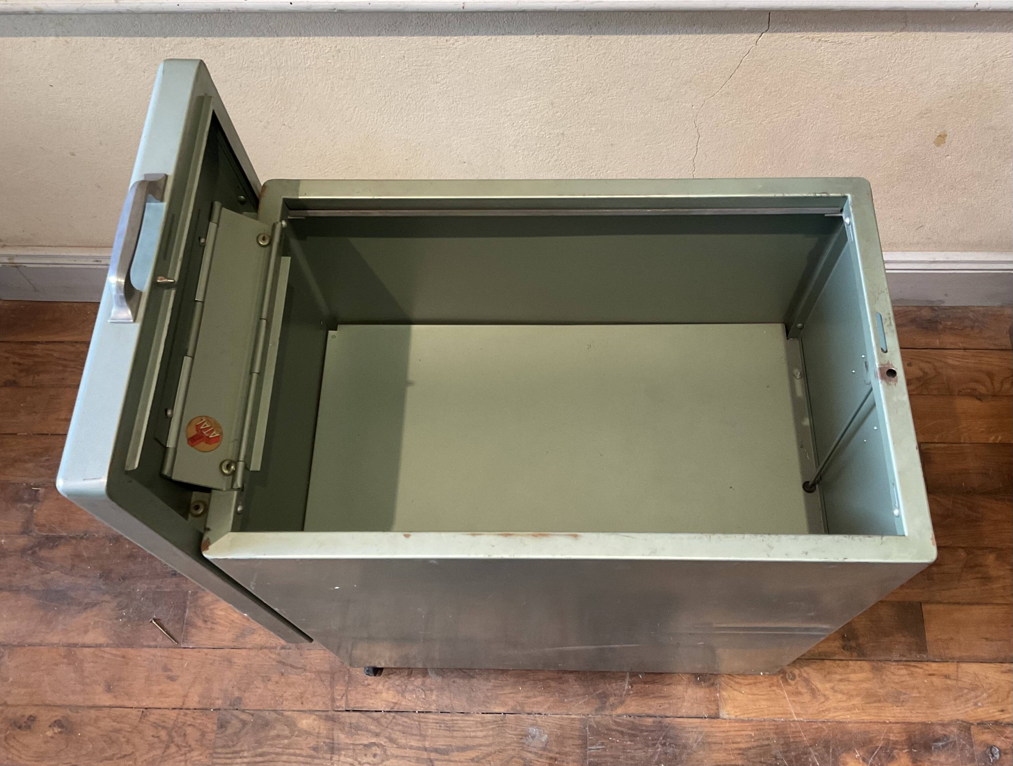 Industrial furniture Suspended back storage box