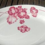 Two large Saint Amand edmont half-porcelain serving dishes