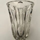 Art deco vase in cut crystal signed Saint Louis