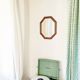 Miroir octogonal vintage.