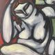 Portrait of a naked woman