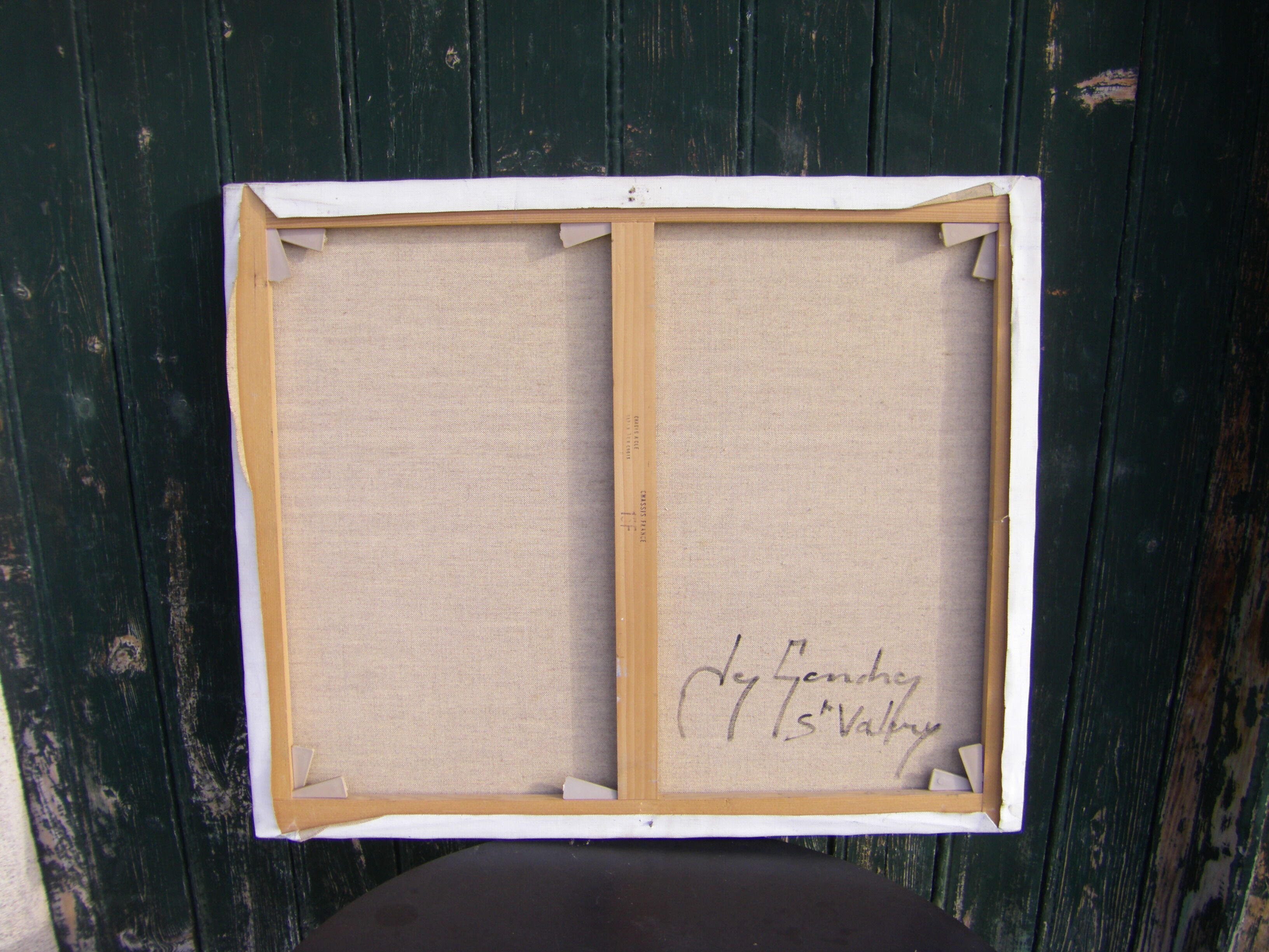 Painting "village scene"