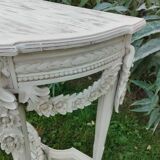 console en bois style louis xvi