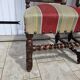 Pair of Louis XIII oak chairs
