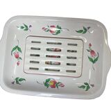 42-piece Lunéville KG tableware set with floral decoration, 20th century