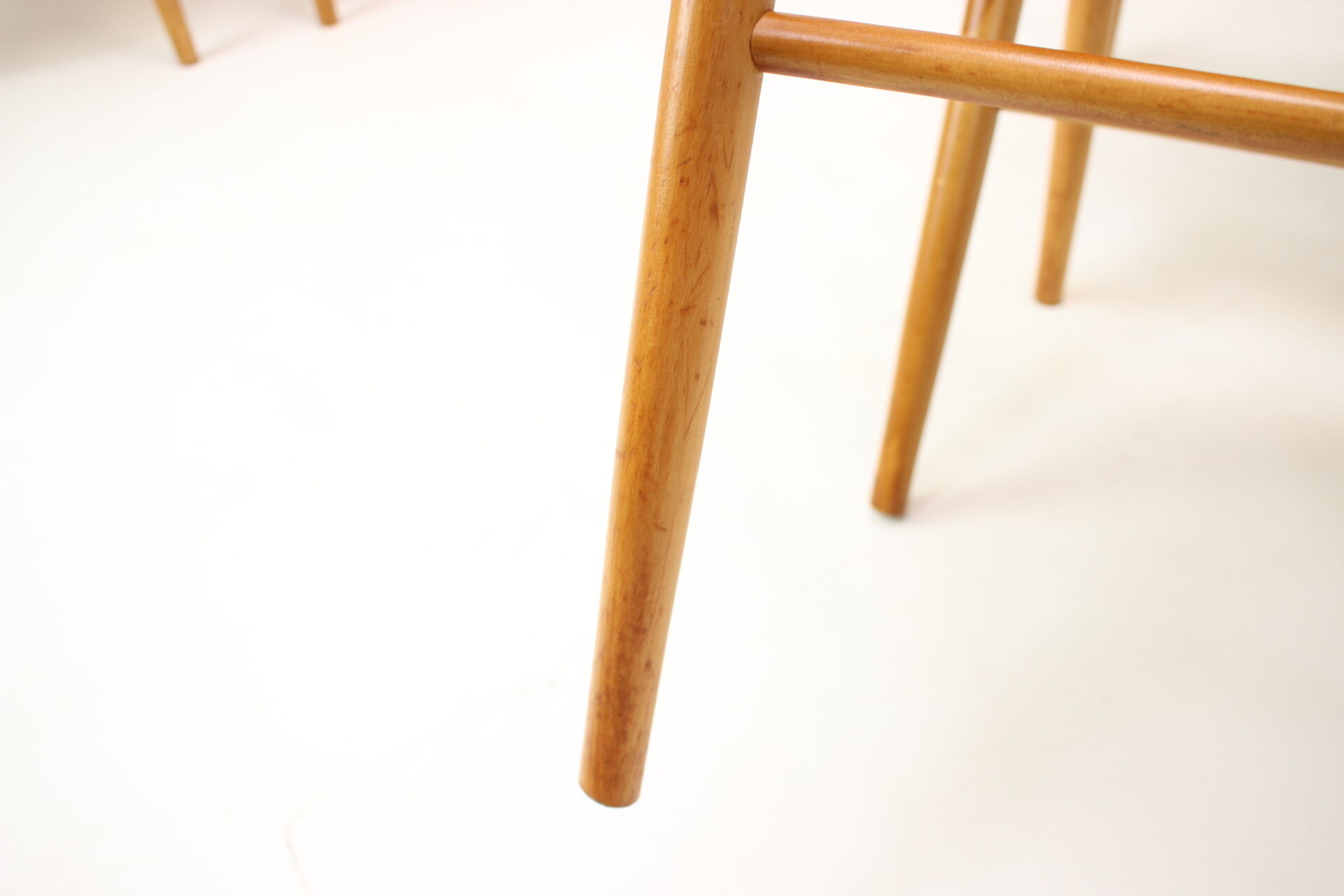 1970s Set of Four Dining Chairs, Czechoslovakia