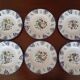 Flat plates "Vieux Rouen" Longwy