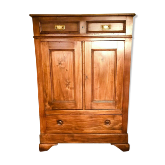 Buffet parisien en hetre massif meuble de rangement xx siècle