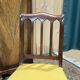 Pair of French mahogany chairs late 19th century