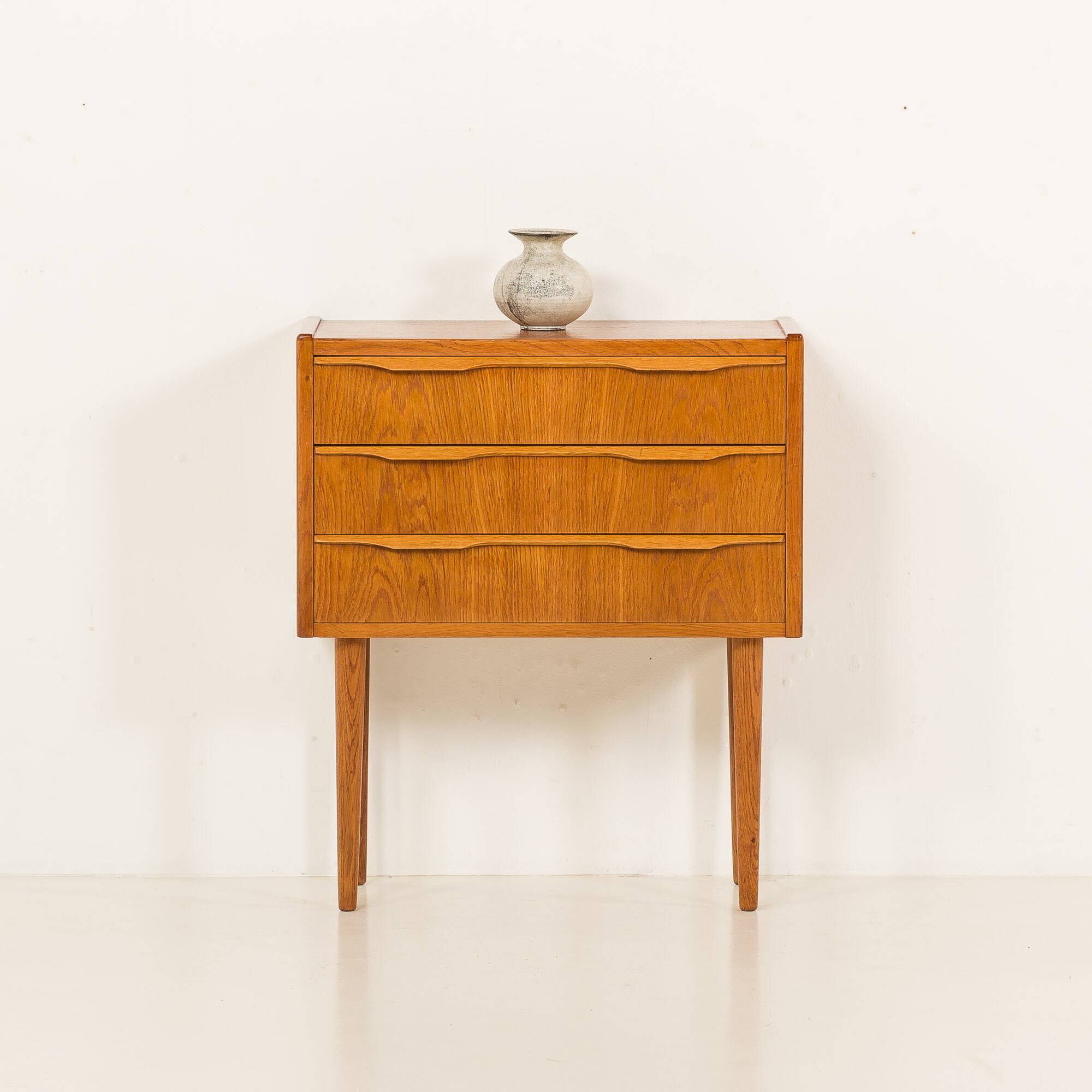 Small Danish mid century modern teak dresser, 1960s