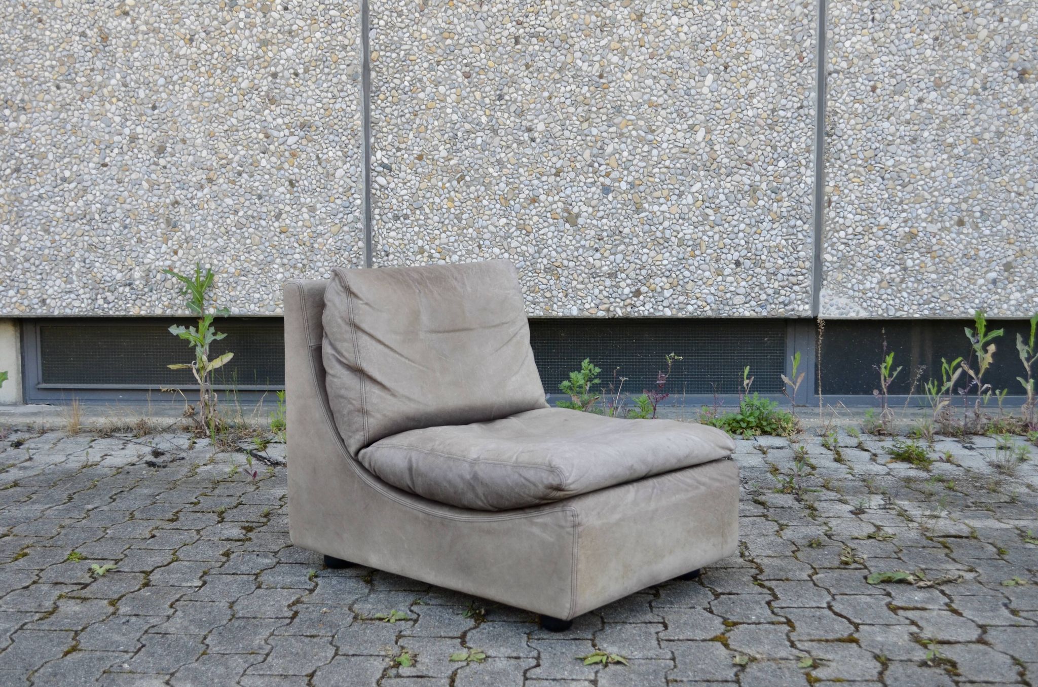 Canapé en cuir modulaire Walter Knoll