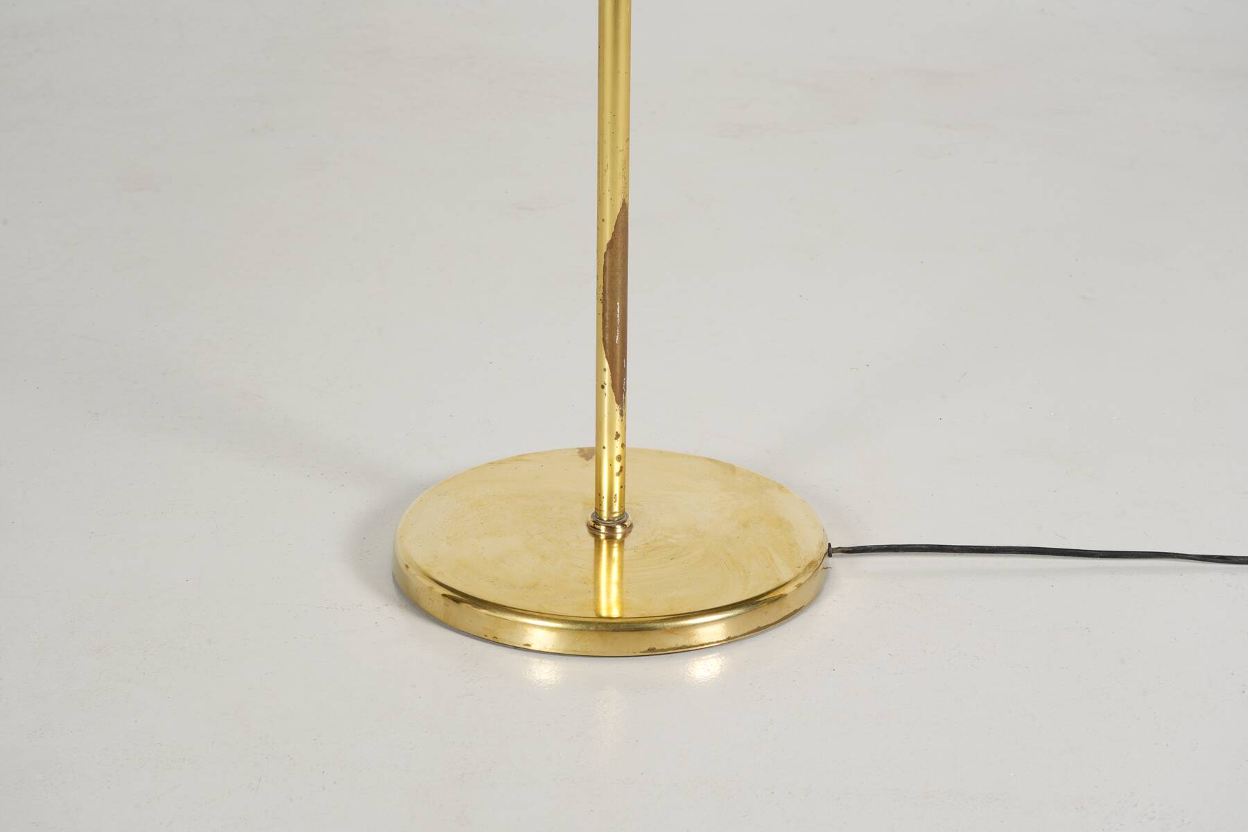 Brass reading lamp circa 1980