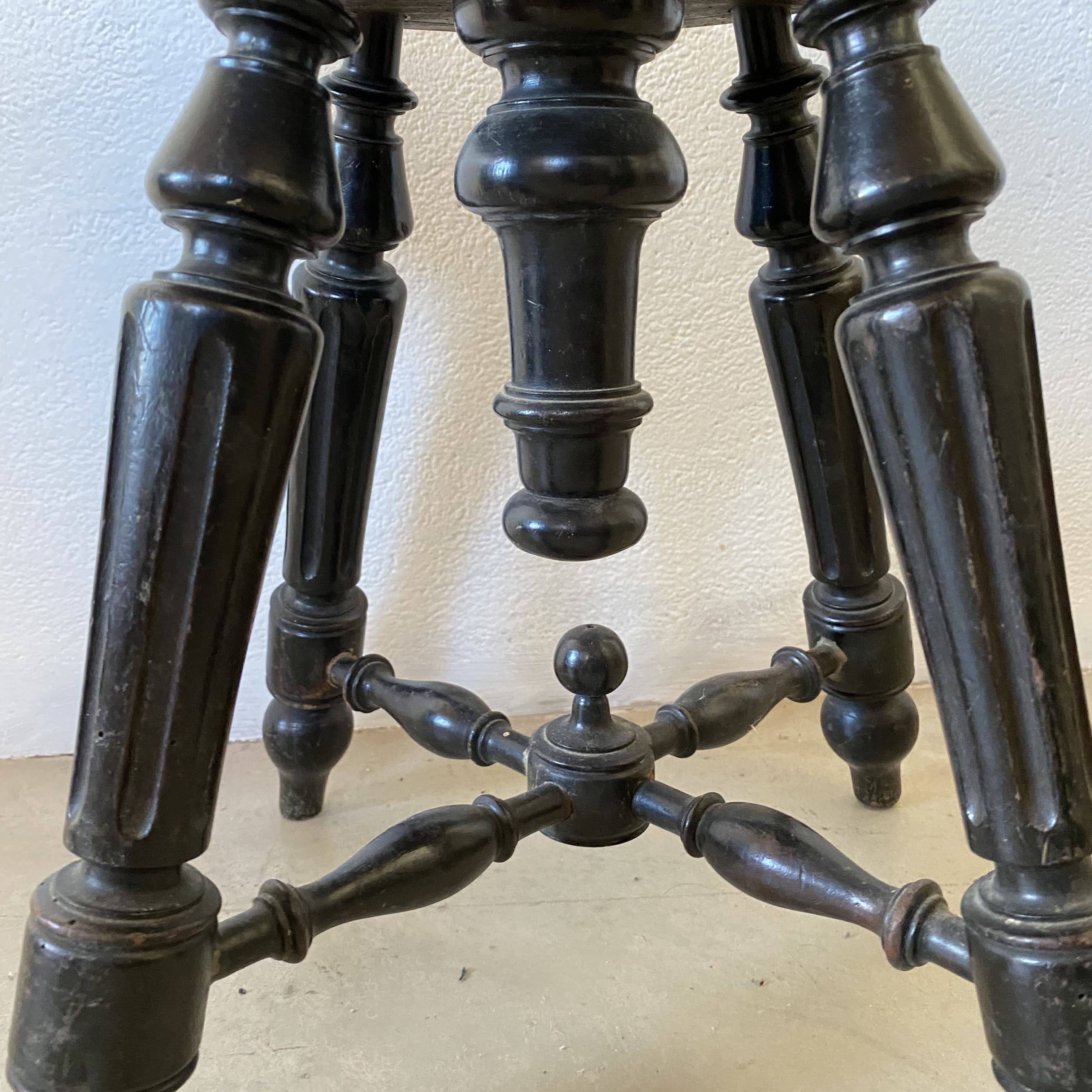Napoleon III Piano Stool 1930