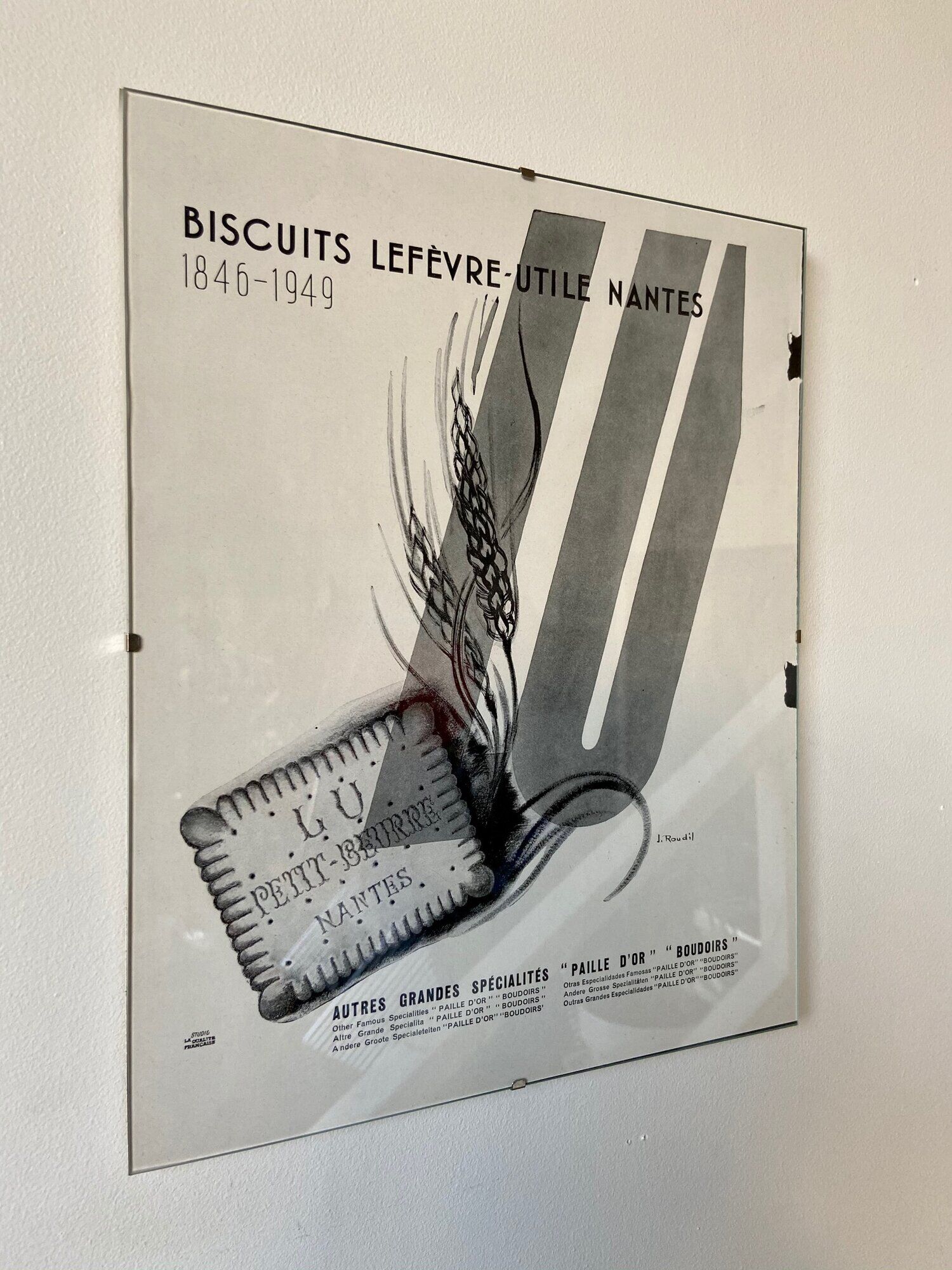 LU advertising poster