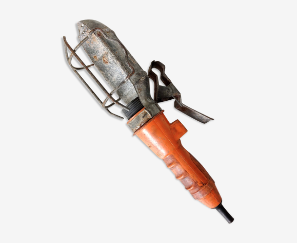 Lampe baladeuse d’atelier industrielle orange