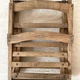 Antique folding chair or plant holder