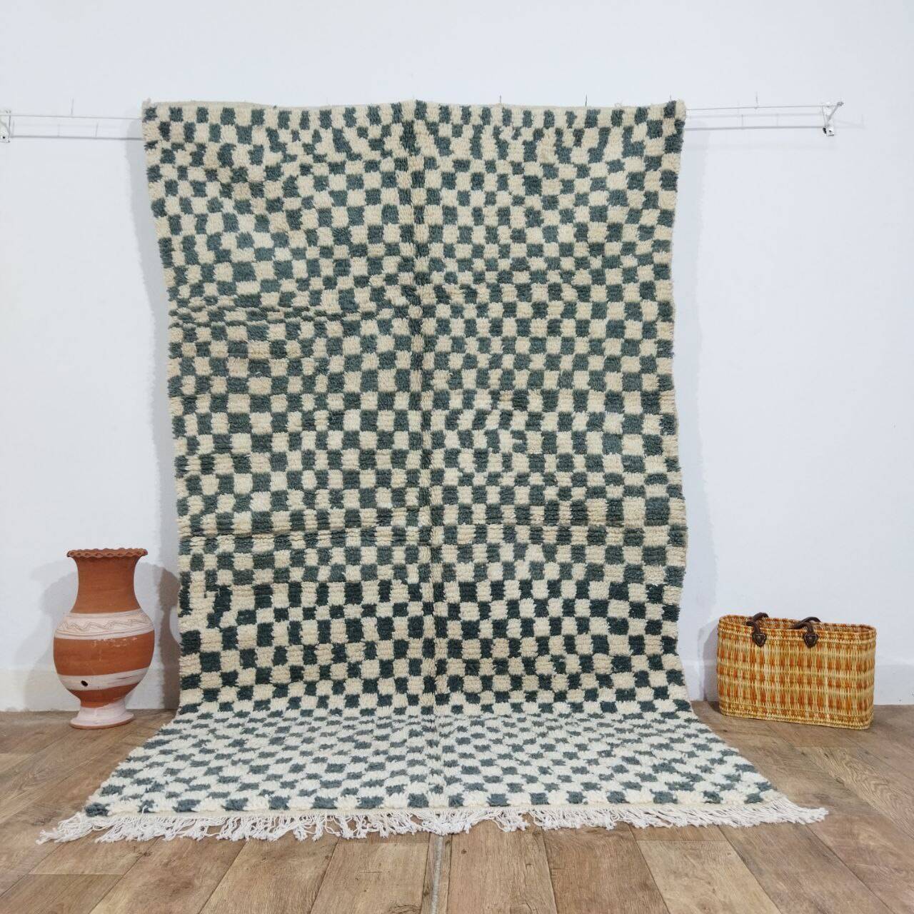 Handmade Moroccan Berber rug 250 x 144 cm