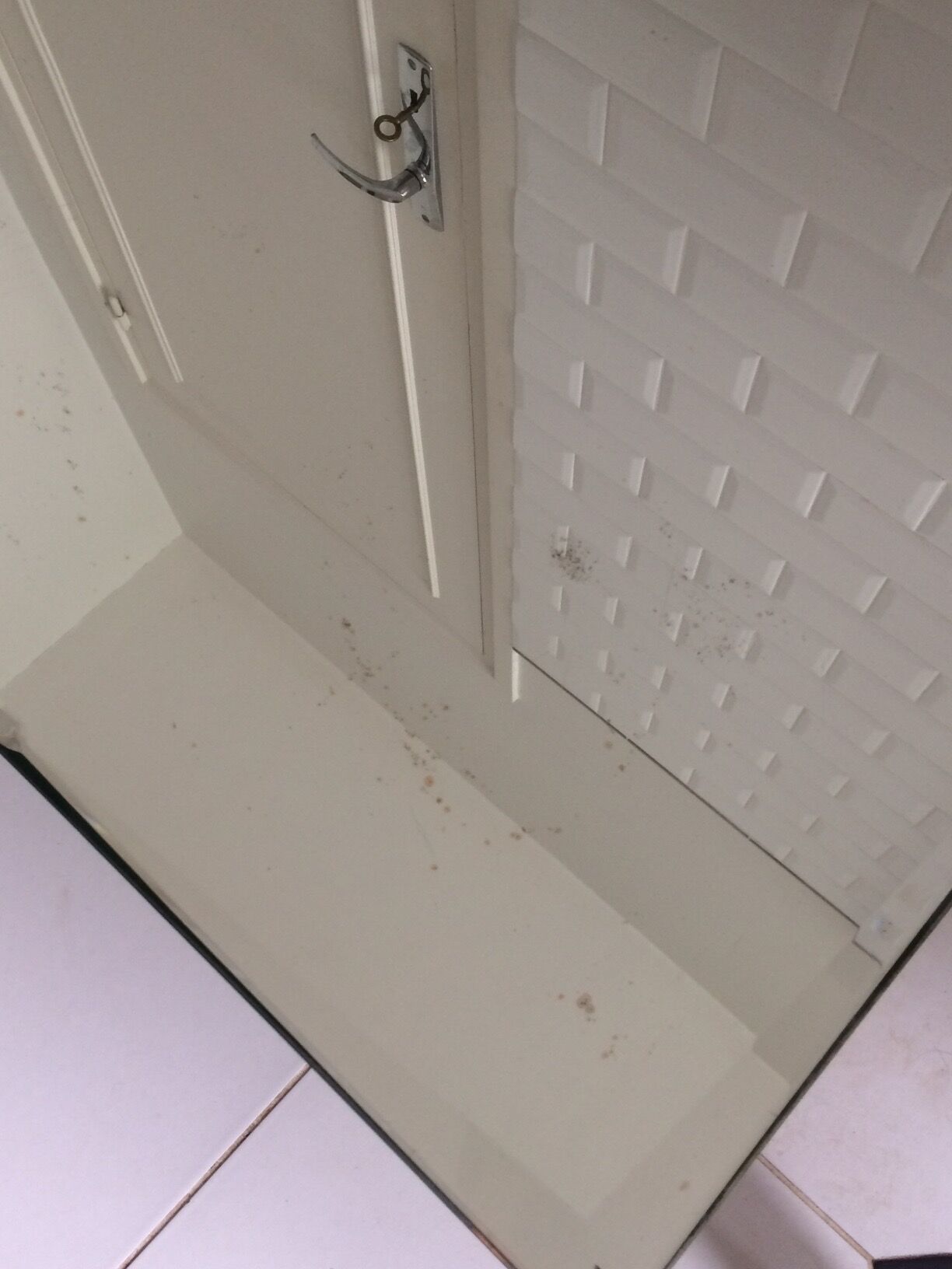 Extra table art deco mirror