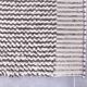 2x10 Brown White Wool Moroccan Runner Rug, 66x302Cm