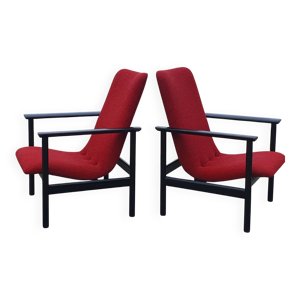Lot de 2 chaises Impala - noir