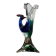 Vintage Murano Sommerso glass bird