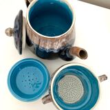 Glazed teapot