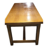 Solid oak farm table