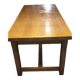 Solid oak farm table