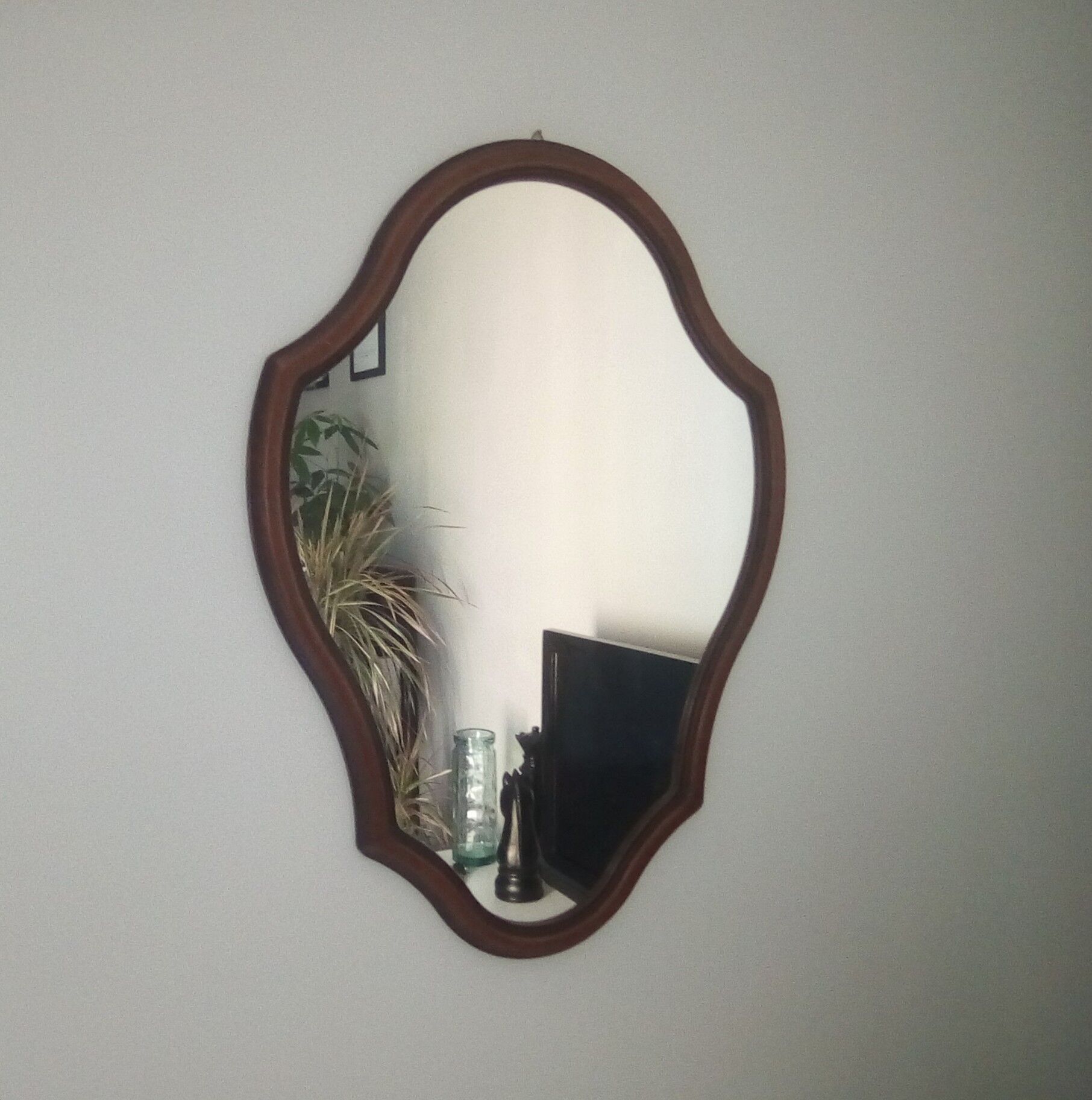 Vintage baroque-style mirror 75x55cm