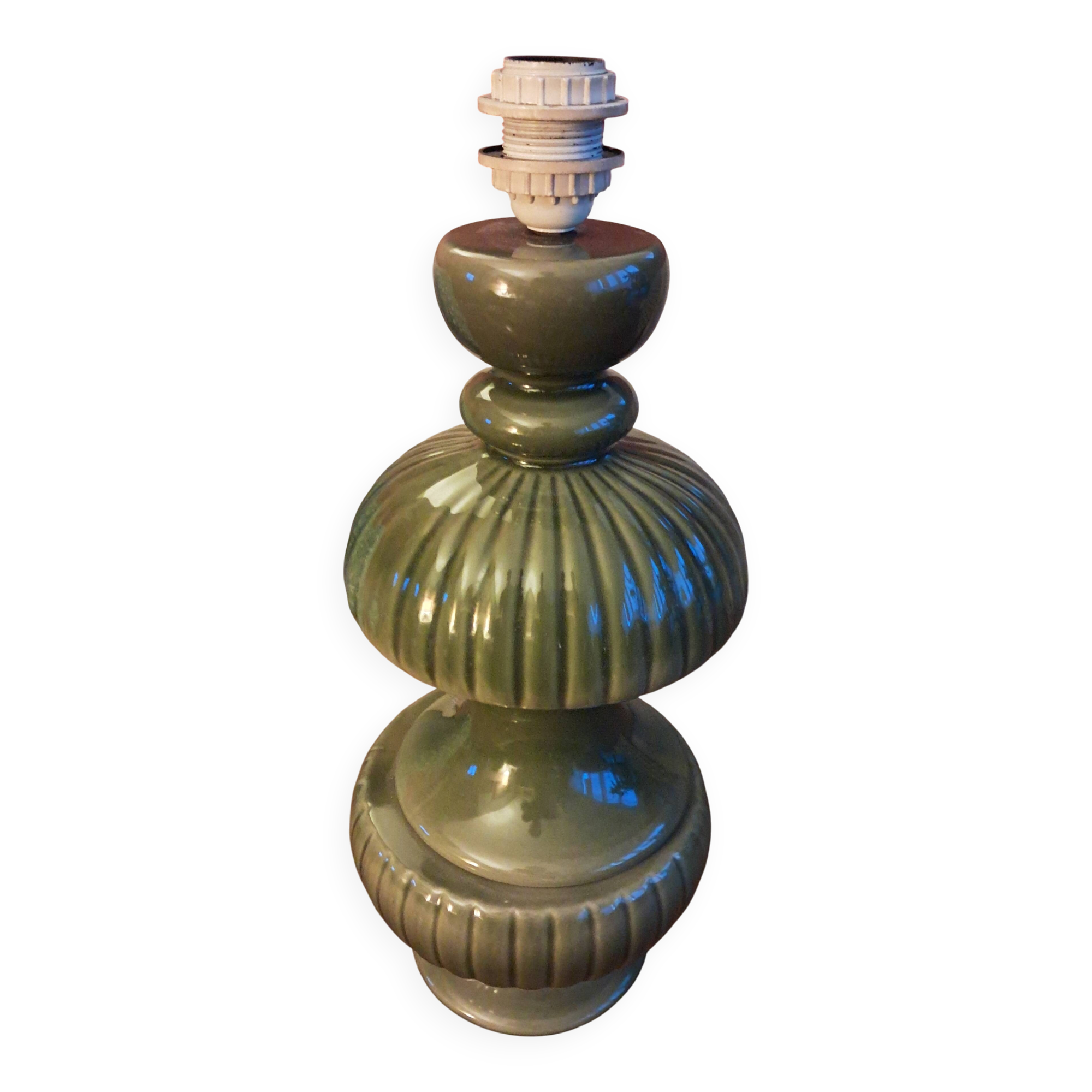 Large vintage ceramic lamp.