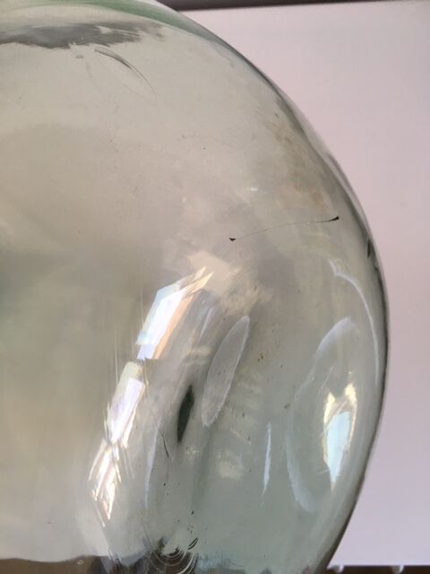 Dame-jeanne ancienne transparente 25 L