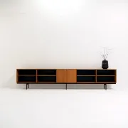 Extra Long Oak Sideboard by Cees Braakman for Pastoe, 1960s