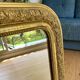 Antique gilded carved mirror - antique glass - vintage - Louis XVI