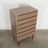 Commode en teck, design danois, années 1960, production : Danemark