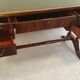 Bureau cuir anglais acajou