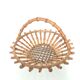 Bamboo and rattan fruit basket