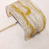 Murano glass wall lamp. Italy, 1960s.