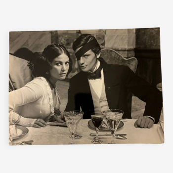 Film photo Alain Delon and Claudia Cardinale in The Leopard