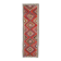 1970s Vintage Turkish Oushak Handmade Wool Cotton Pink Runner Rug 102x335
