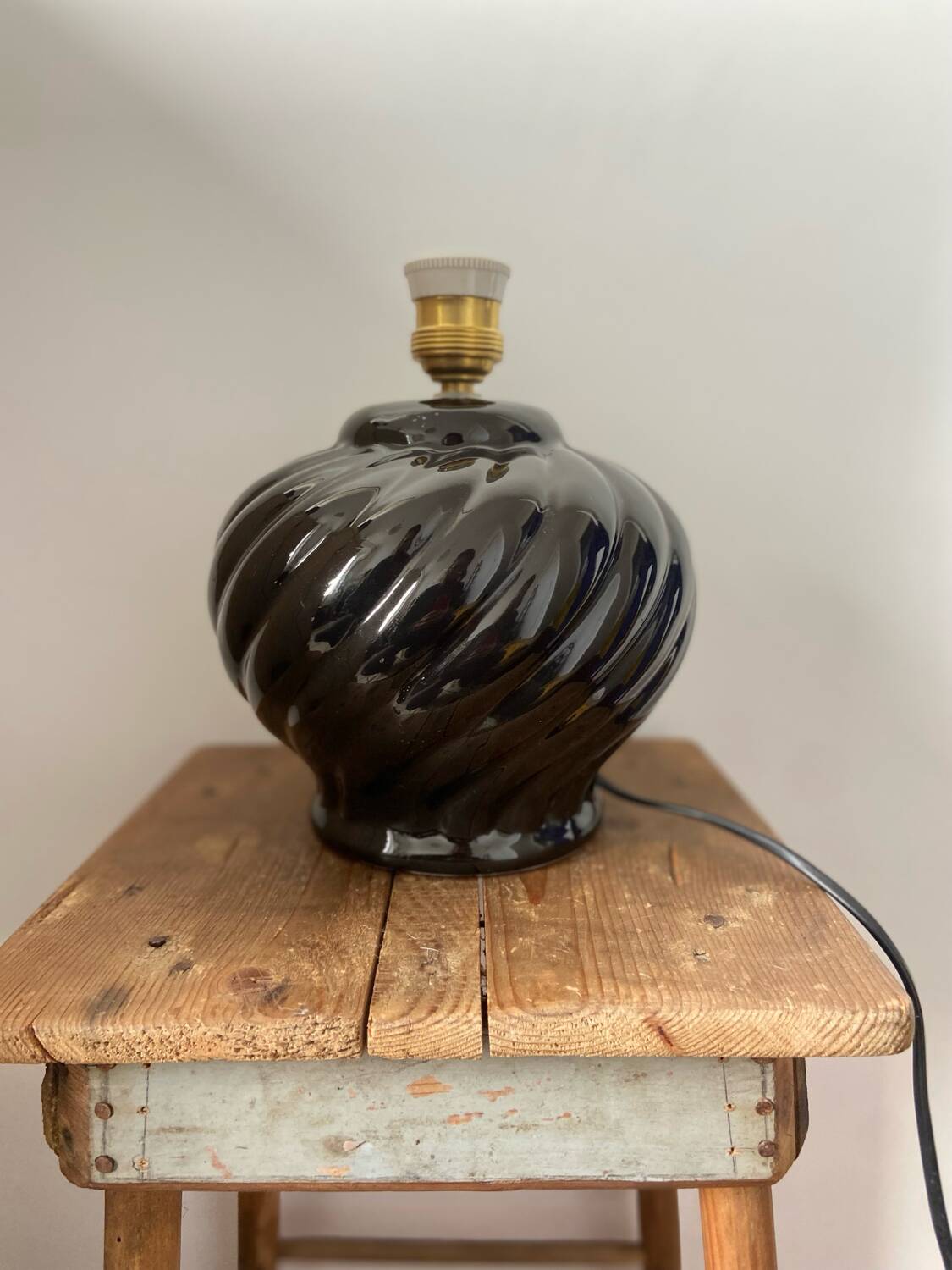 Vintage ceramic lamp base