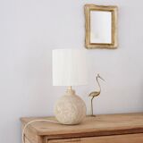 Vintage travertine lamp