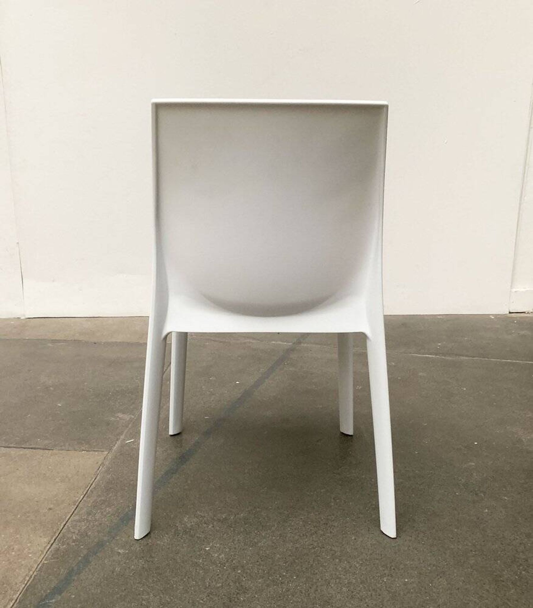 Stackable plastic auxiliary chair Italian Rome