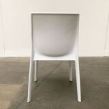 Stackable plastic auxiliary chair Italian Rome